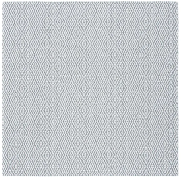 AUGUSTINE 400 GREY  6'-7' X 6'-7' Square Square Rug
