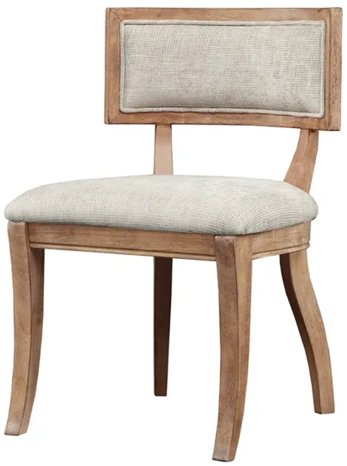 Madison Park Signature Marie Beige/Light Natural Dining Chair (Set of 2)