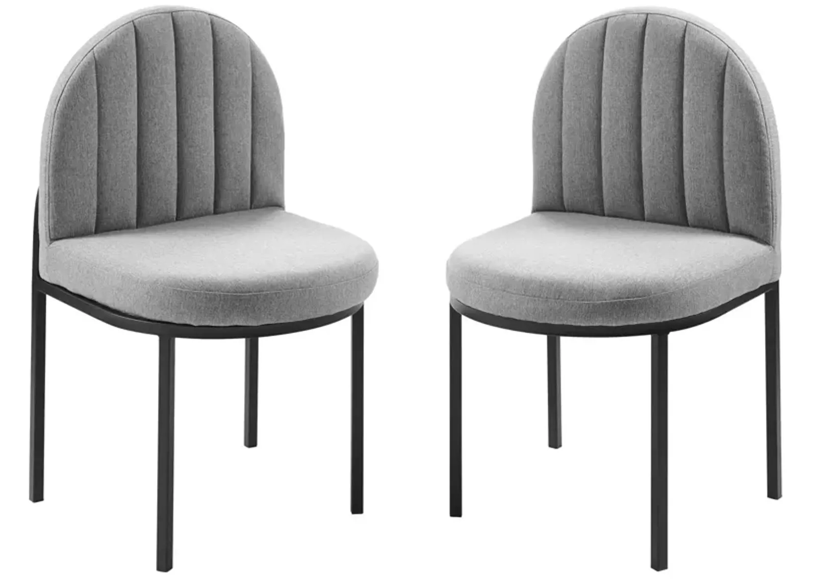 Isla Dining Side Chair Upholstered Fabric Set of 2