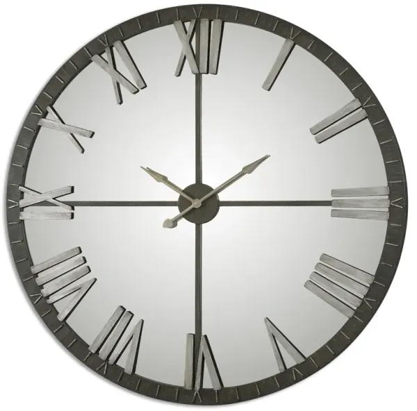Amelie Large Bronze Wall Clock