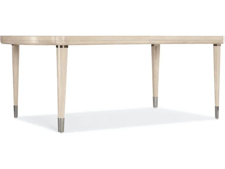 Nouveau Chic Rectangle Dining Table w/1-22in Leaf