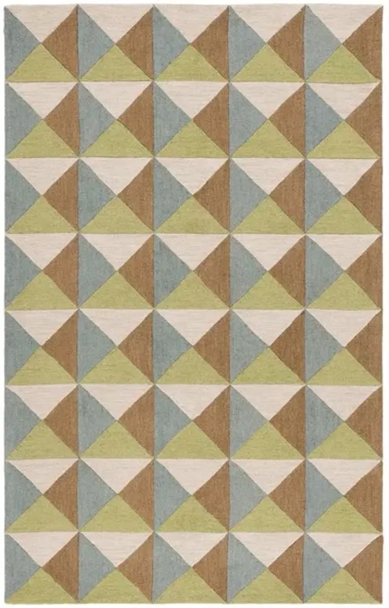 GENRE 103 Beige 3' X 5' Small Rectangle Rug