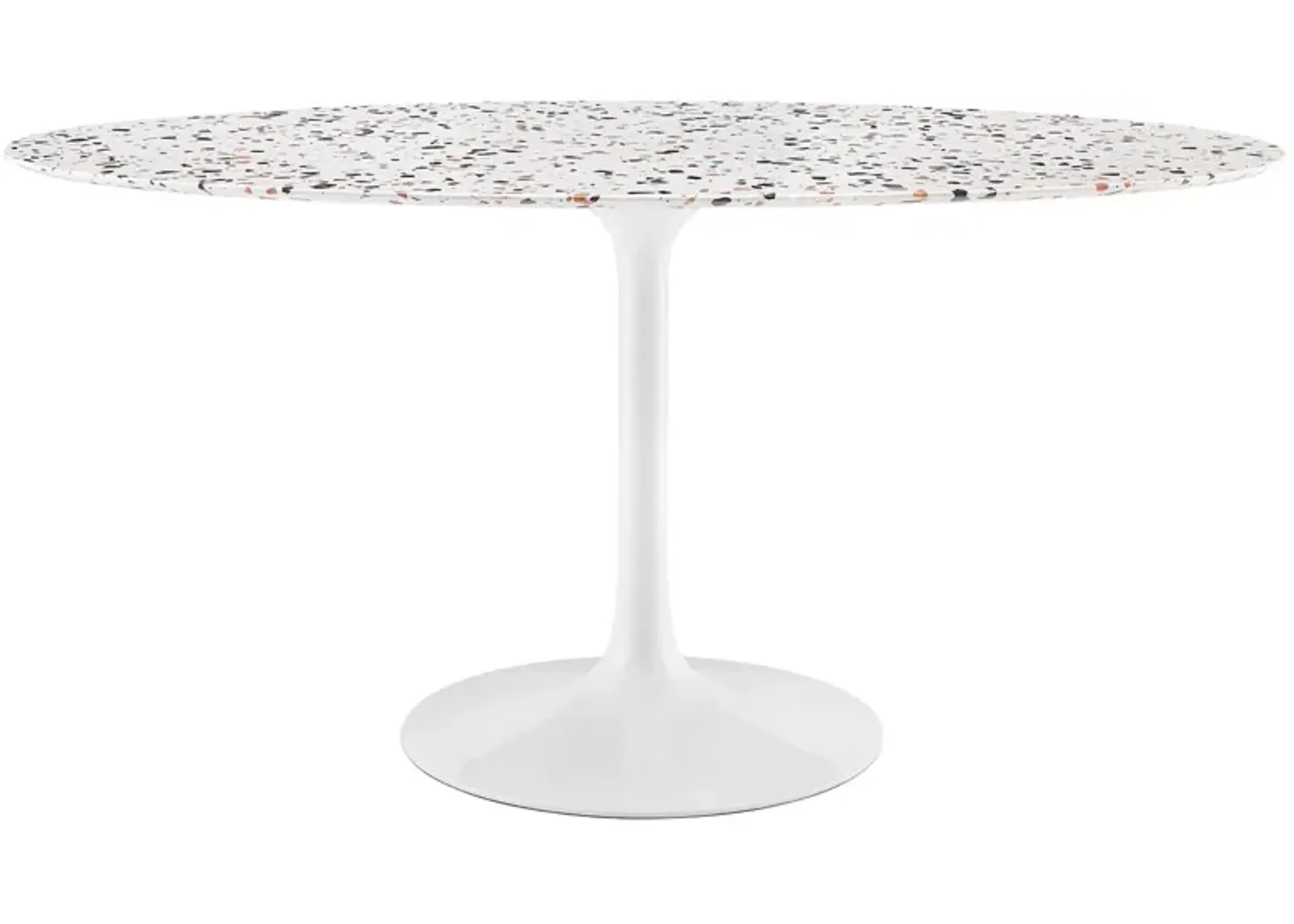 Lippa 60" Oval Terrazzo Dining Table