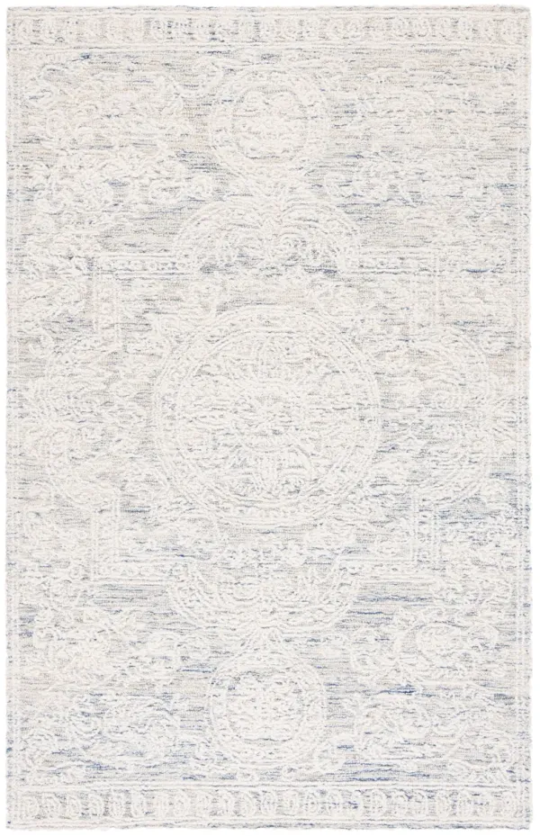 ABSTRACT Hand Tufted 8' x 10' area rug