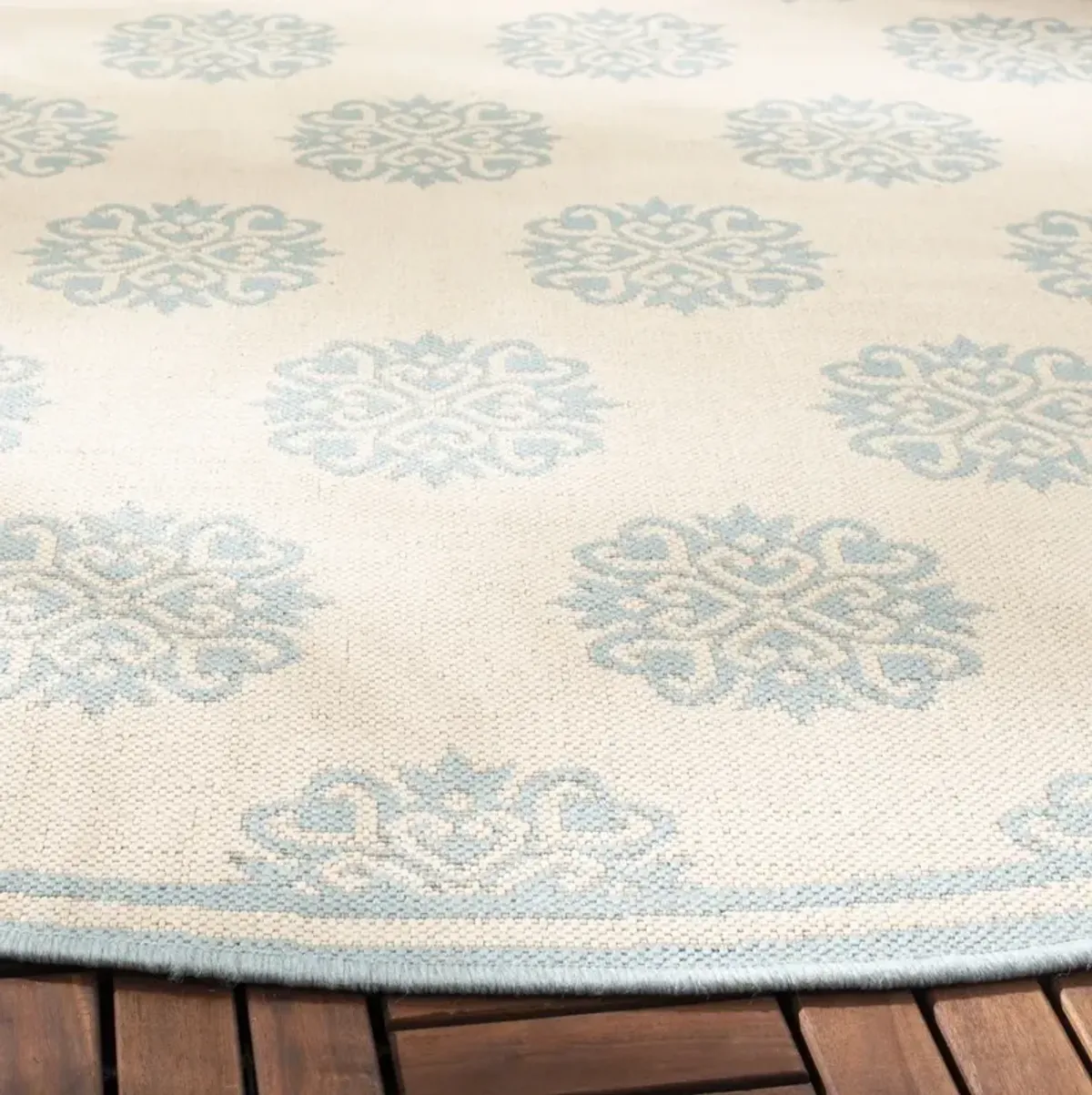 BEACH HOUSE 181 Blue 2'-2' X 12' Runner Rug