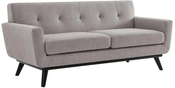 Engage Herringbone Fabric Loveseat