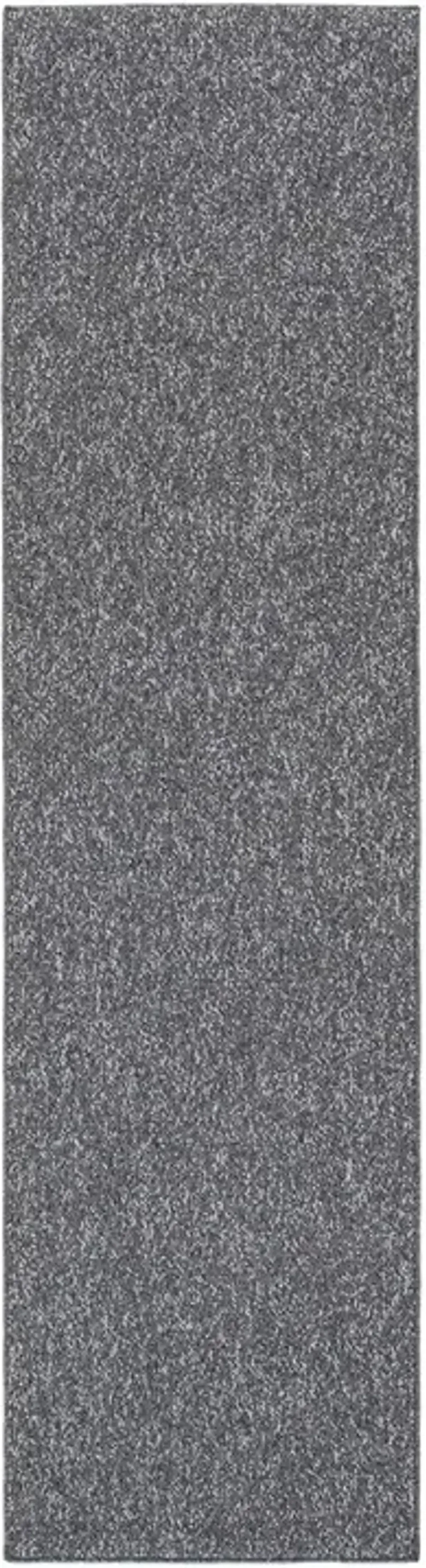 RIVER 600 Grey 2'-2' X 8' Runner Rug