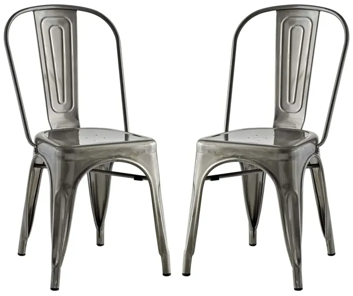 Promenade Outdoor Dining Side Chair - Set of 2