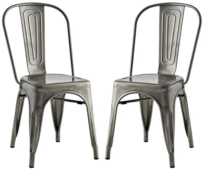 Promenade Outdoor Dining Side Chair - Set of 2