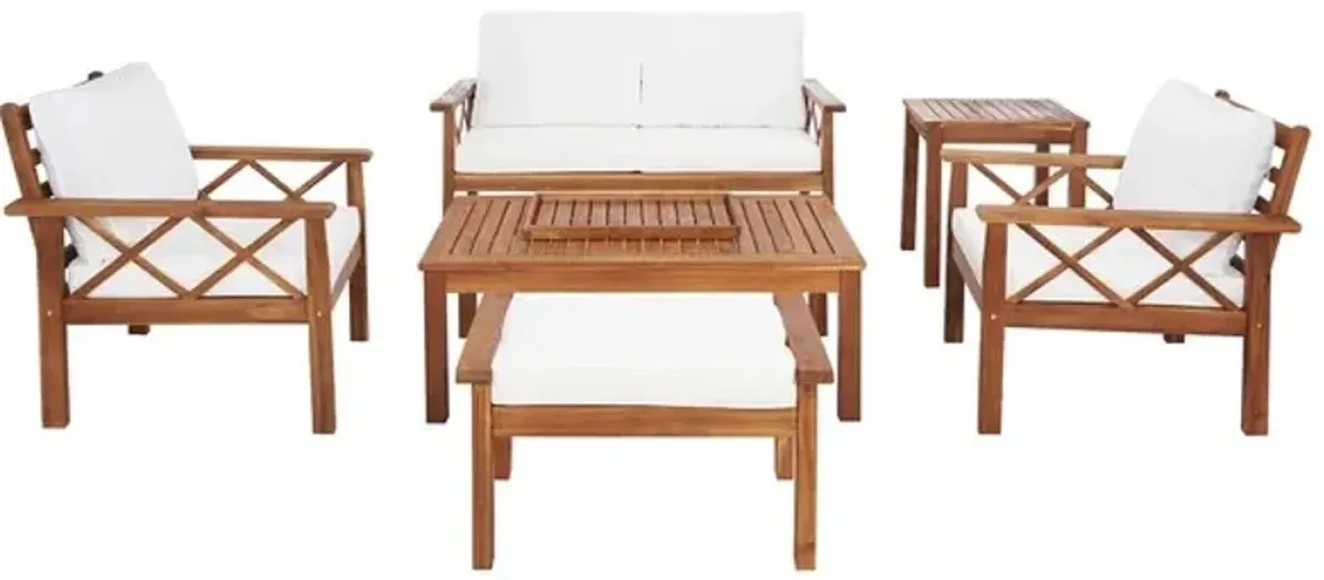 LOANNA 6PC OUTDOOR LIVING SET