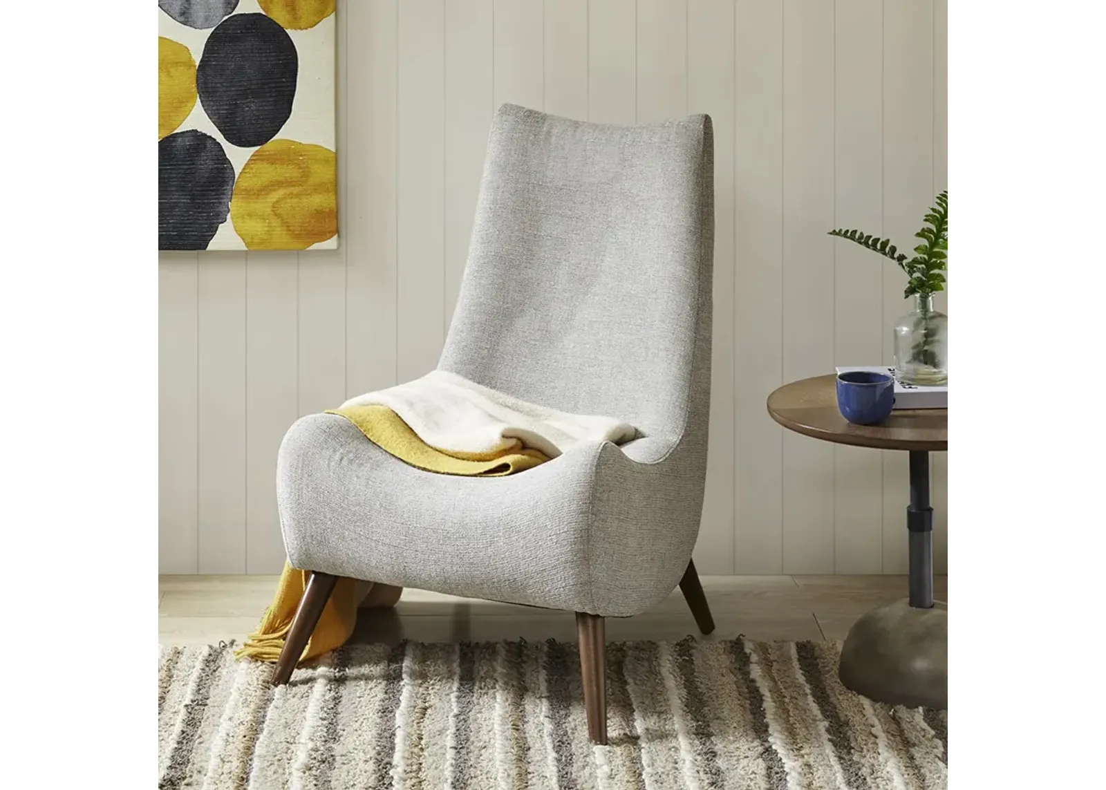 INK+IVY Noe Tan Accent Chair