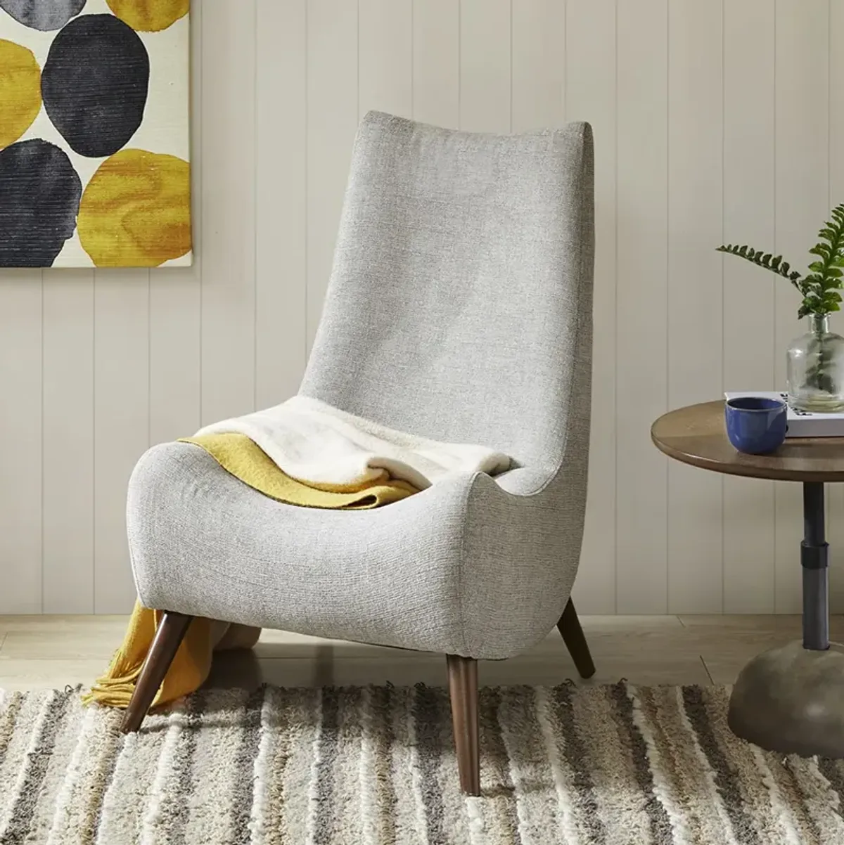 INK+IVY Noe Tan Accent Chair