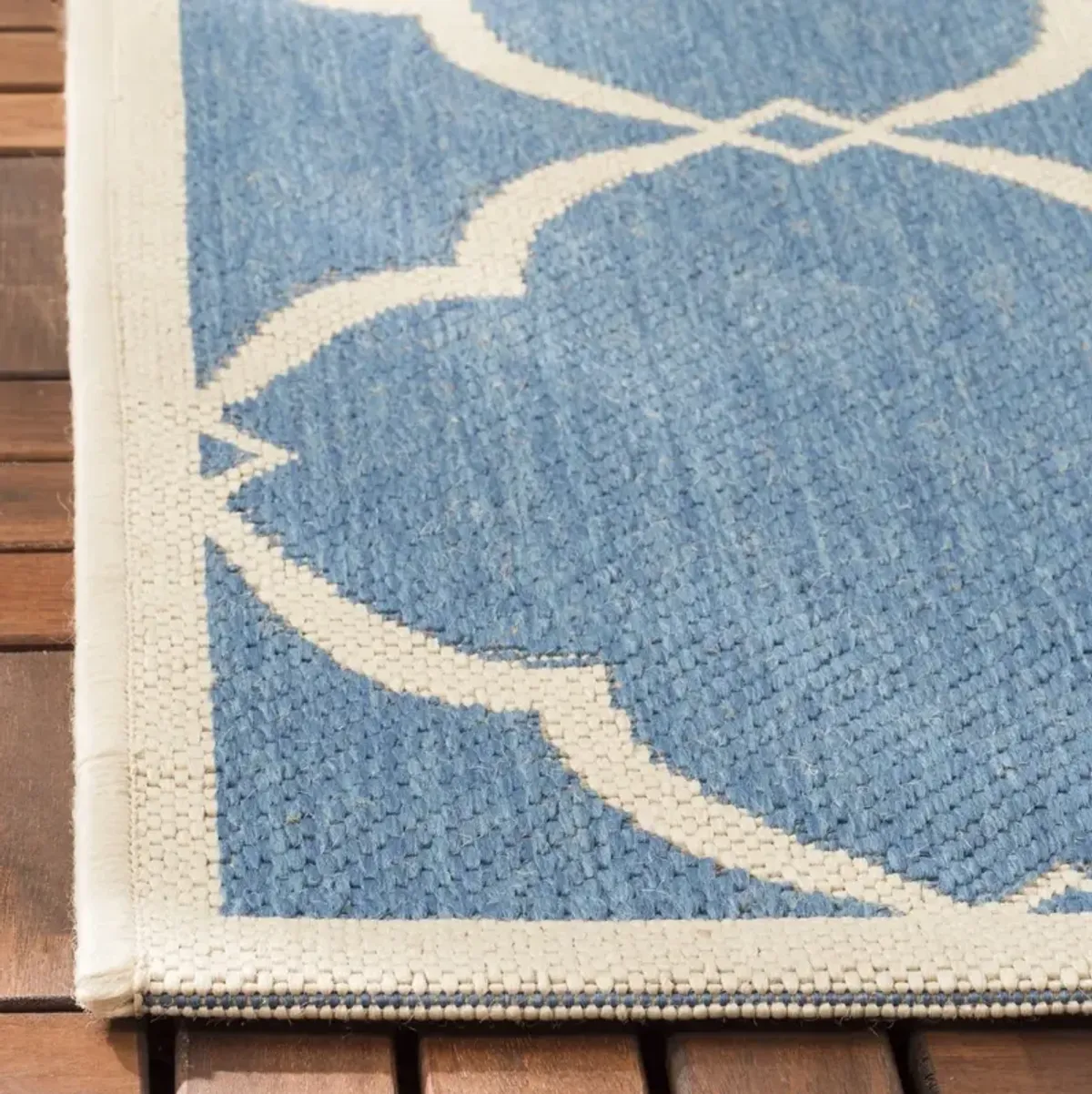 BEACH HOUSE 125 Blue 2'-2' X 10' Runner Rug