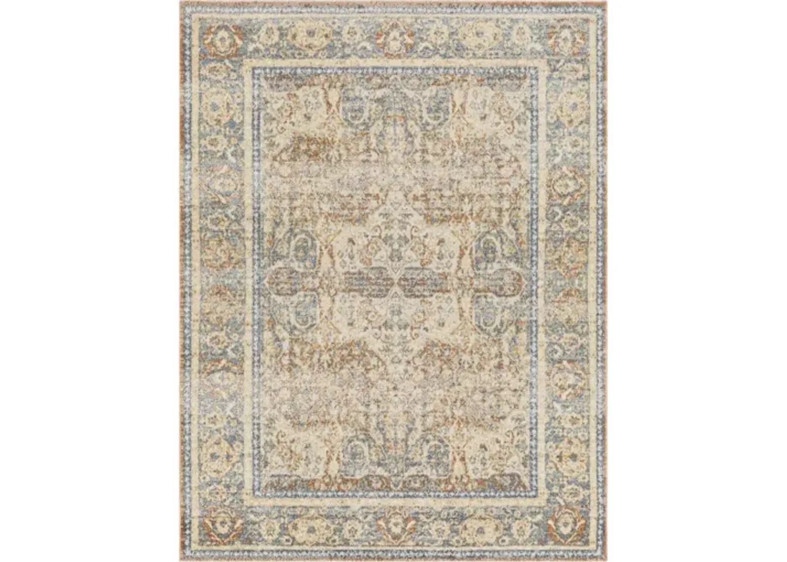 Lillian LLL-2304 2'7" x 7'3" Machine Woven Rug