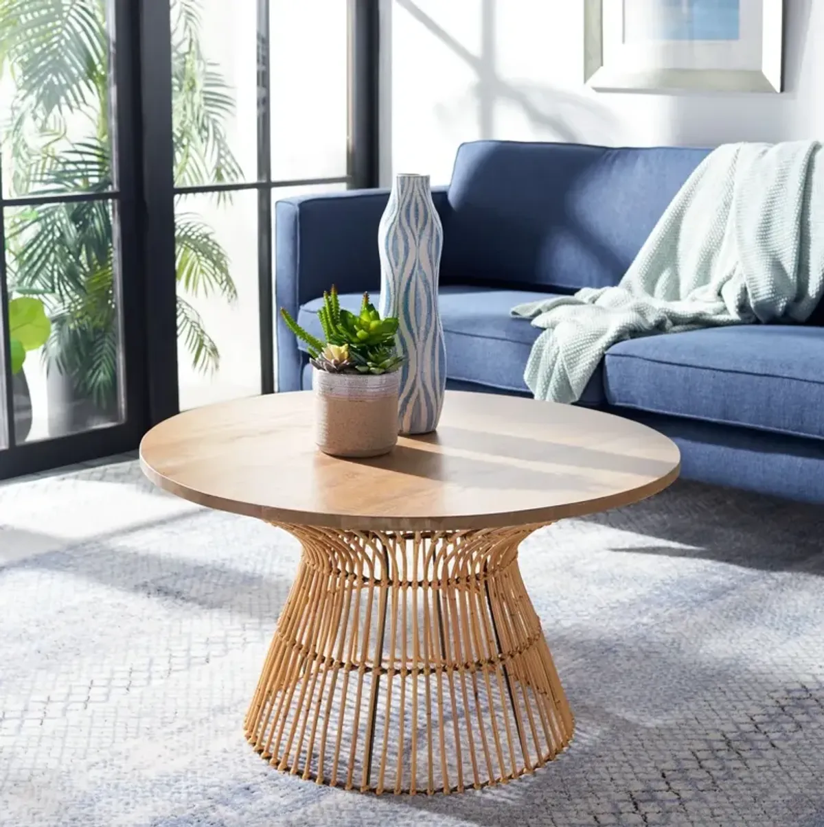 WHENT ROUND COFFEE TABLE