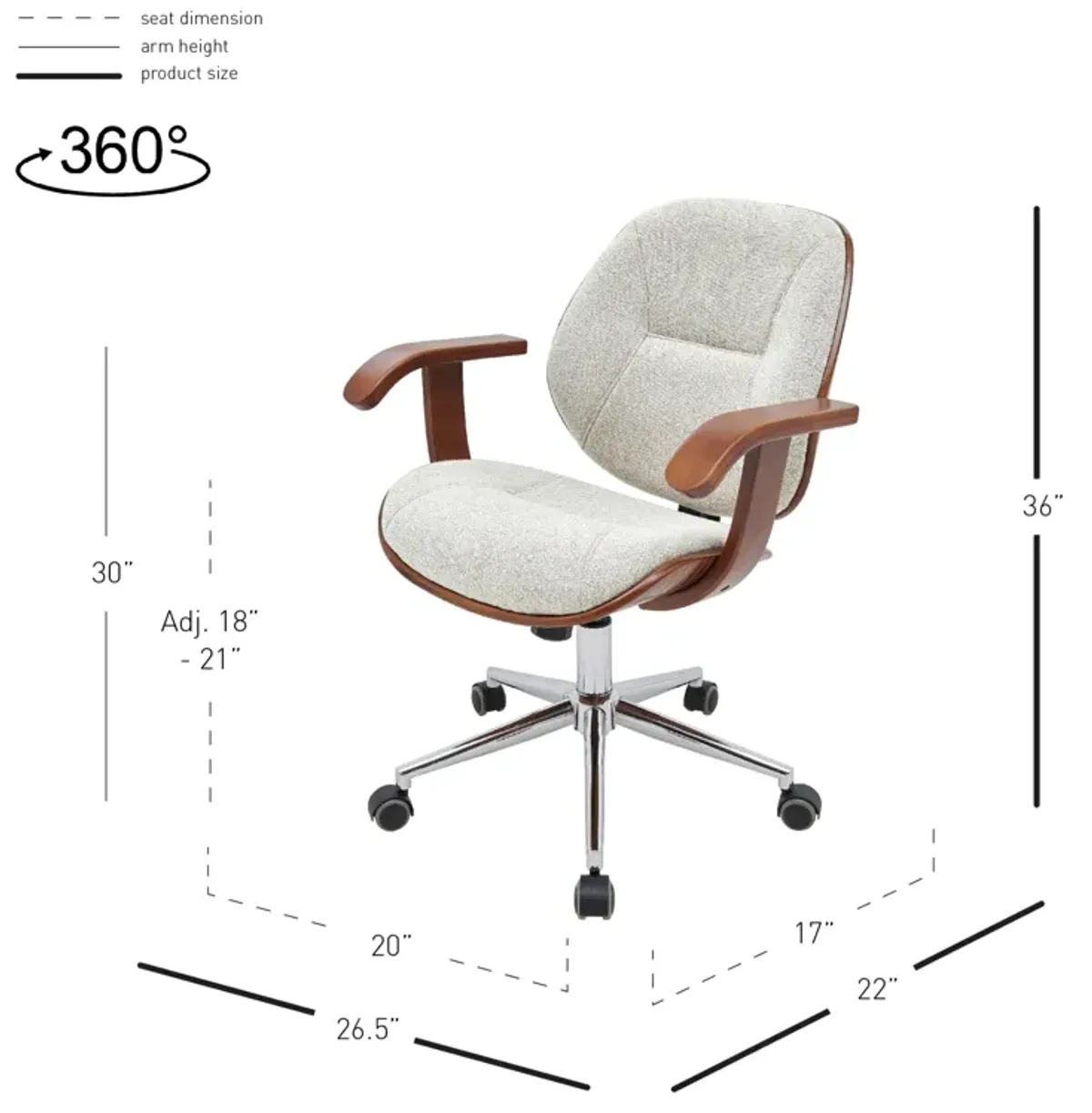 Samuel  Office Chair