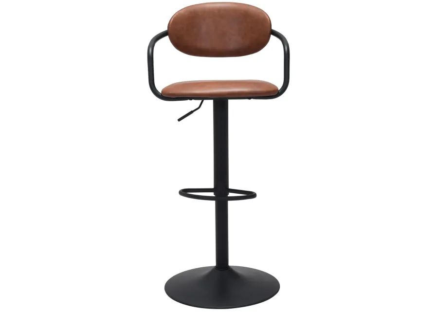 Kirby Barstool Vintage Brown & Black