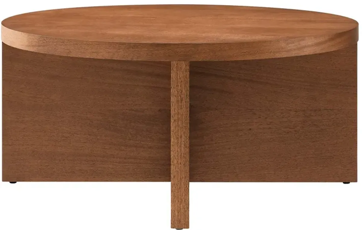 Silas Round Mango Wood Coffee Table