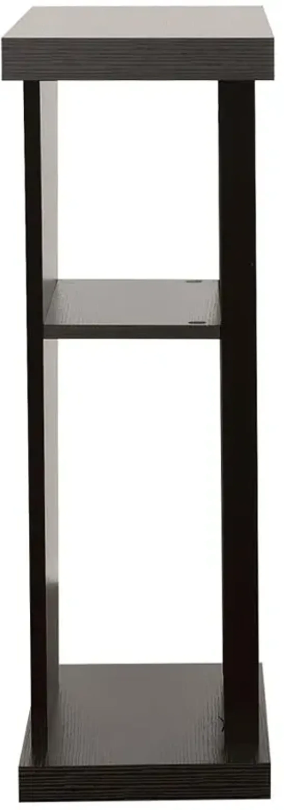 Evanna 2-shelf Console Table Cappuccino