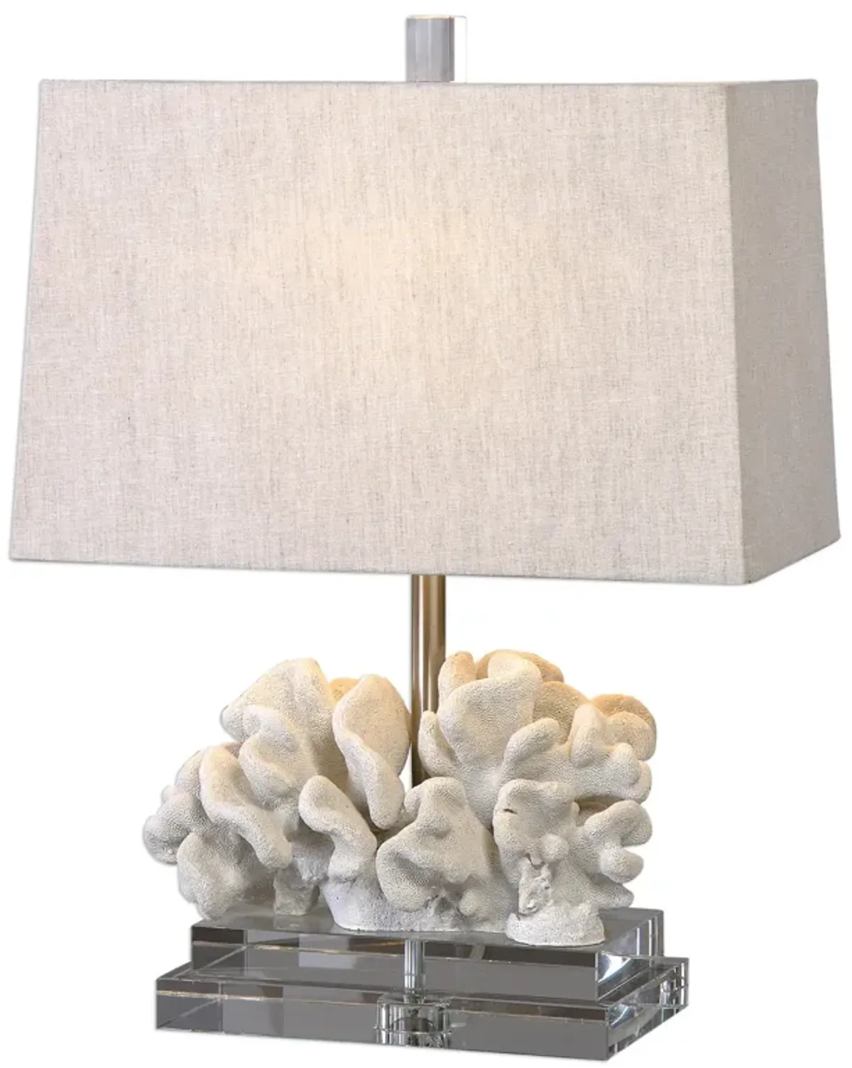 Coral Sculpture Table Lamp