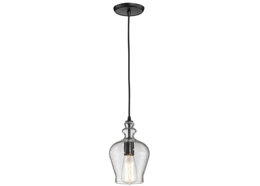 Menlow Park 6" Wide 1-Light Mini Pendant - Oil Rubbed Bronze