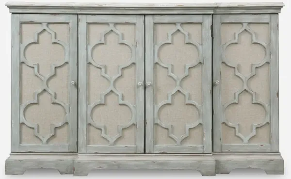Sophie 4 Door Grey Cabinet