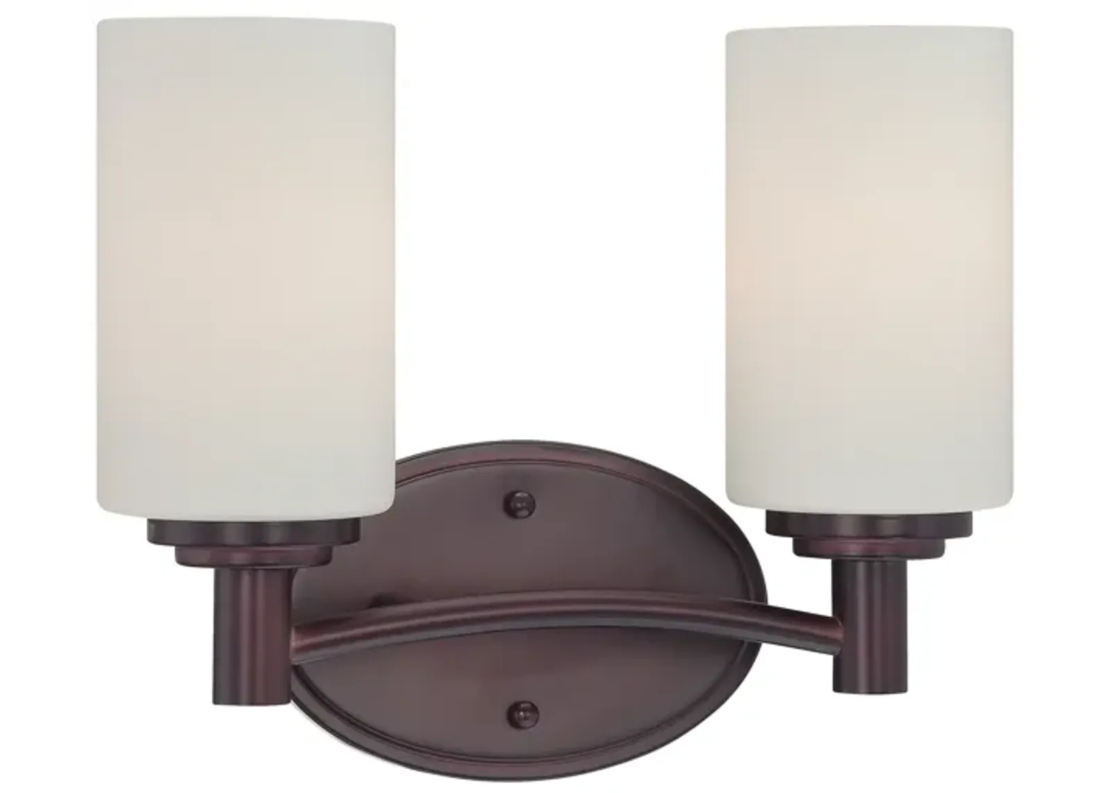 Pittman 12" Wide 2-Light Vanity Light - Sienna Bronze