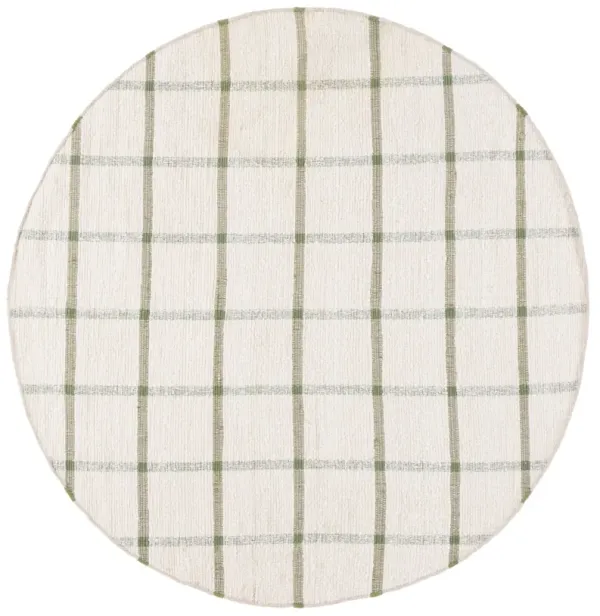 MONTAUK Hand Woven 6' x 6' Round area rug