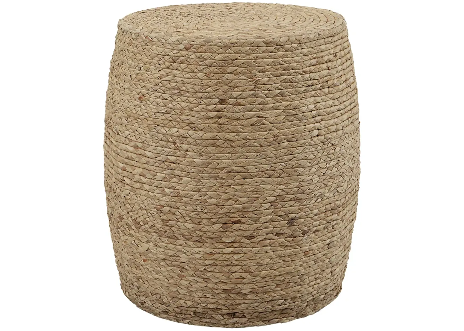 Resort Straw Accent Stool