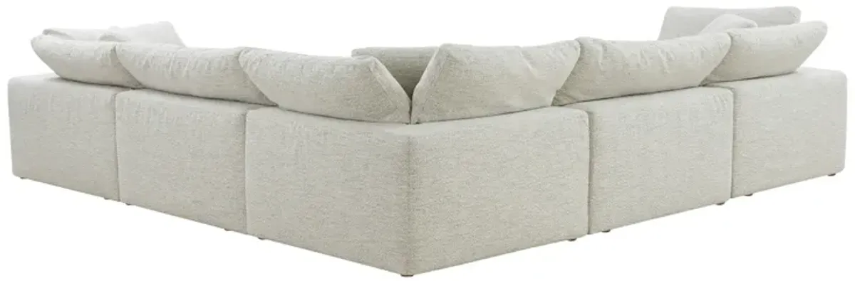 Clay Classic L-Shaped Modular Sectional Coastside Sand