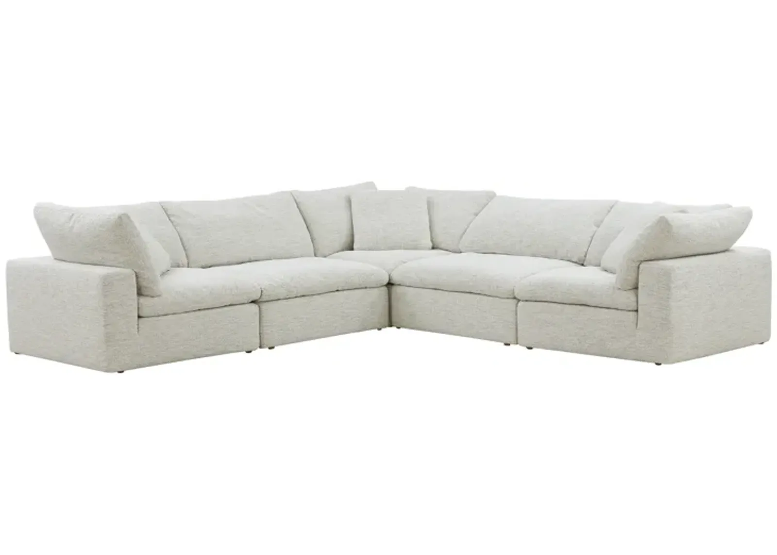 Clay Classic L-Shaped Modular Sectional Coastside Sand