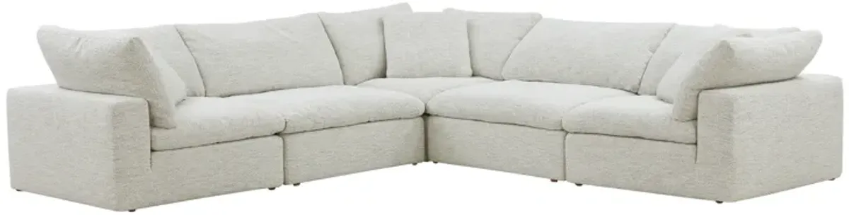 Clay Classic L-Shaped Modular Sectional Coastside Sand