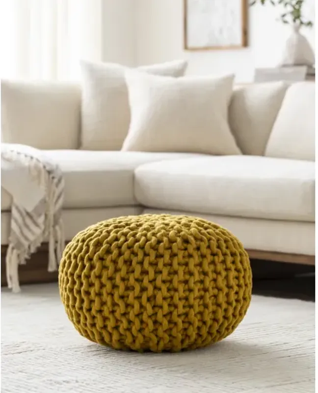 Fargo 14"H x 20"W x 20"D Pouf