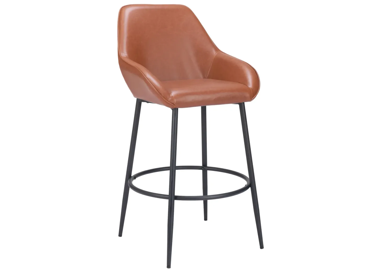 Vila Barstool (Set of 2) Brown