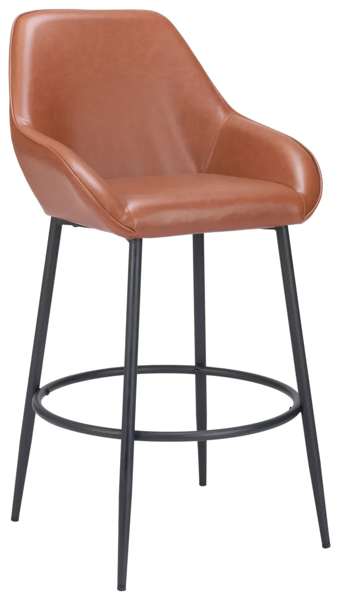 Vila Barstool (Set of 2) Brown