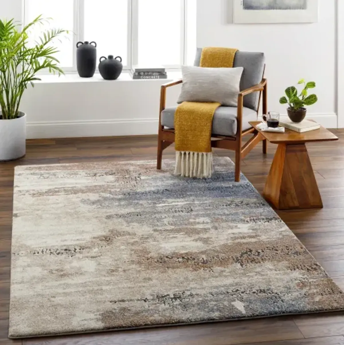 Tuscany TUS-2347 2' x 2'11" Machine Woven Rug