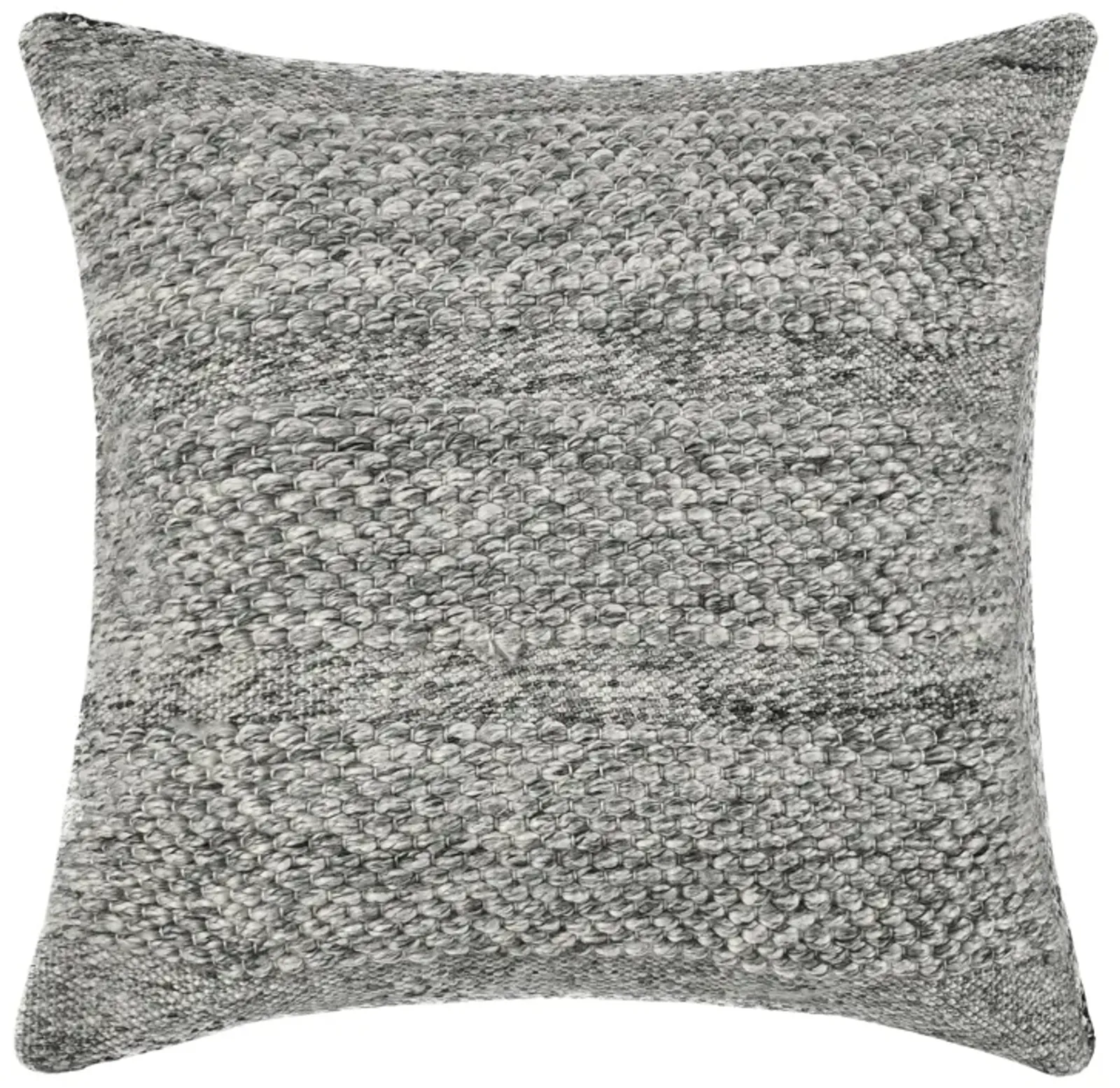 Ford 24" Recycled Fabric Fabric Throw Pillow, Gray