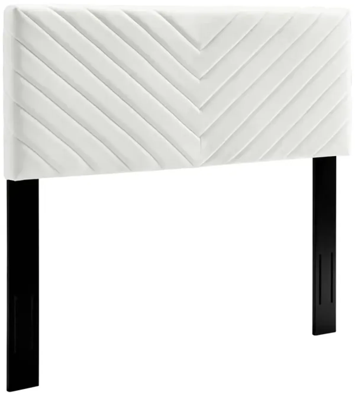 Alyson Angular Channel Tufted Performance Headboard