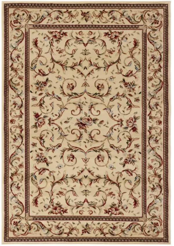 LNH322 IVORY  8' x 10' Large Rectangle Rug