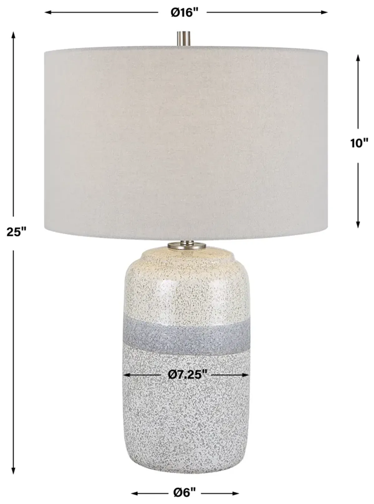 Uttermost Pinpoint Specked Table Lamp