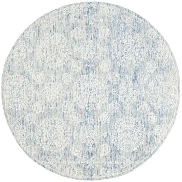 EBONY Hand Tufted 6' x 6' Round area rug