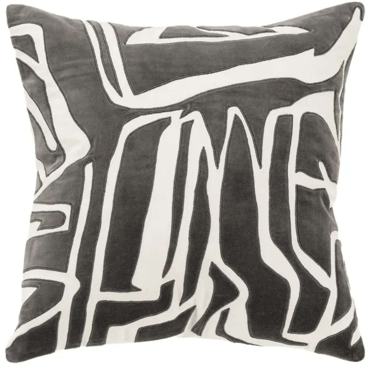 abstract ivory Pillow