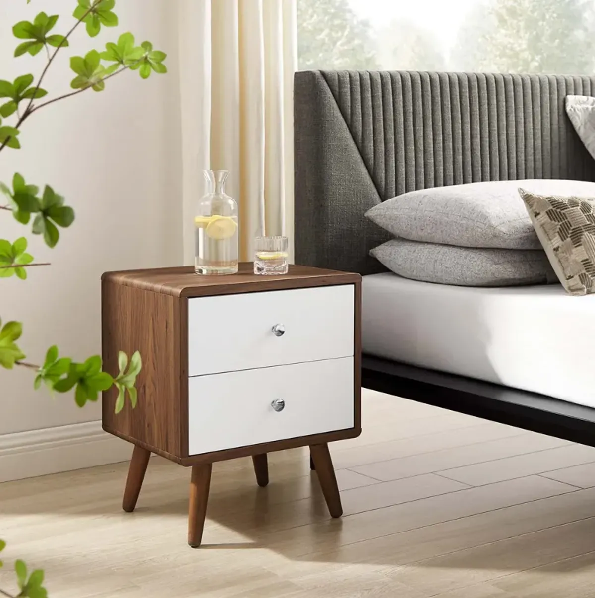 Transmit 2-Drawer Nightstand