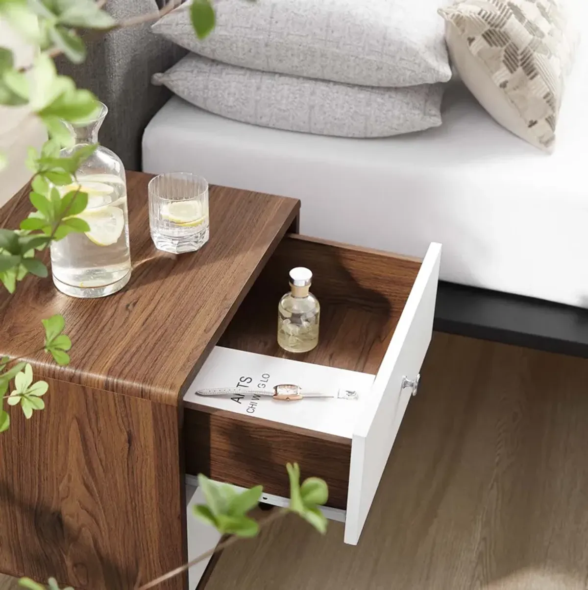 Transmit 2-Drawer Nightstand