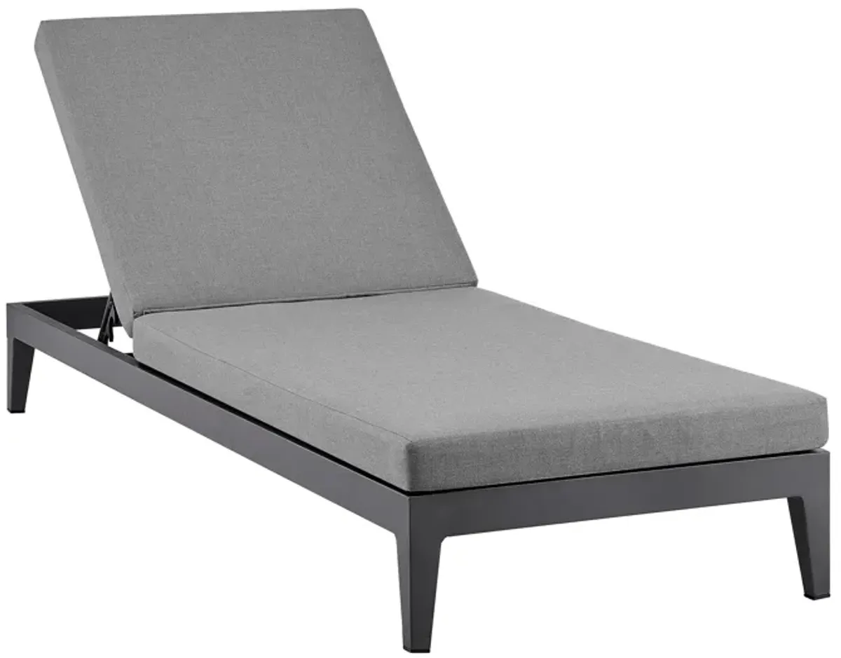 Menorca Outdoor Patio Adjustable Chaise Lounge