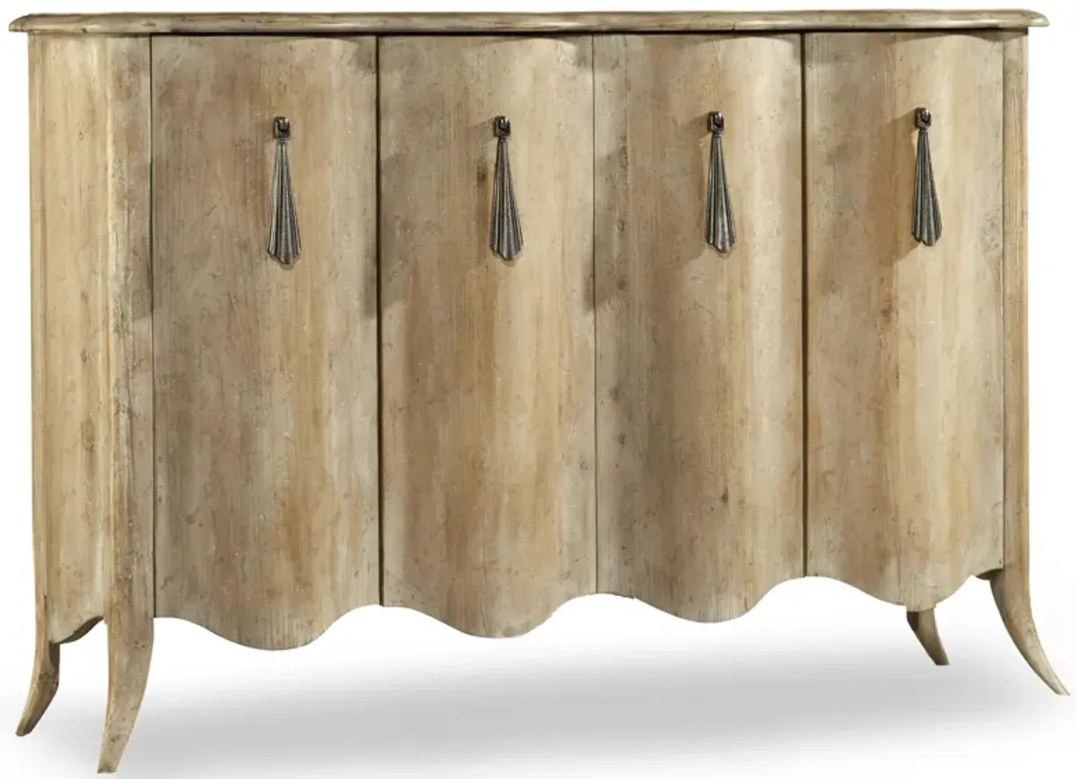Melange Draped Credenza