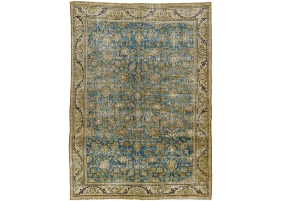 Antique One of a Kind AOOAK-1621 8'4" x 11'5" Handmade Rug