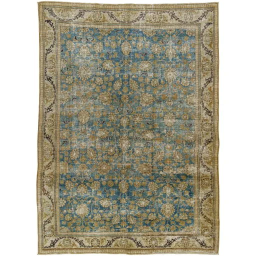 Antique One of a Kind AOOAK-1621 8'4" x 11'5" Handmade Rug