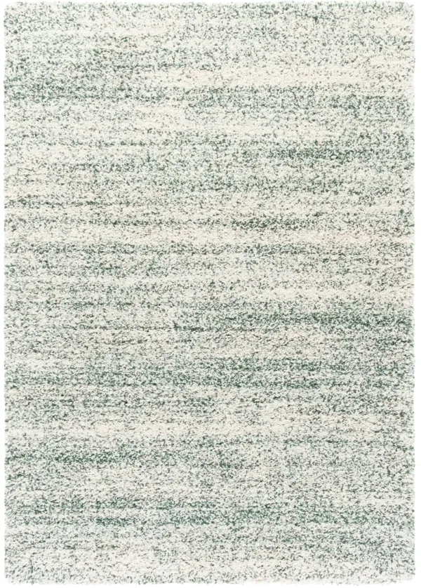 HUDSON SHAG 295 IVORY  9' x 12' Large Rectangle Rug