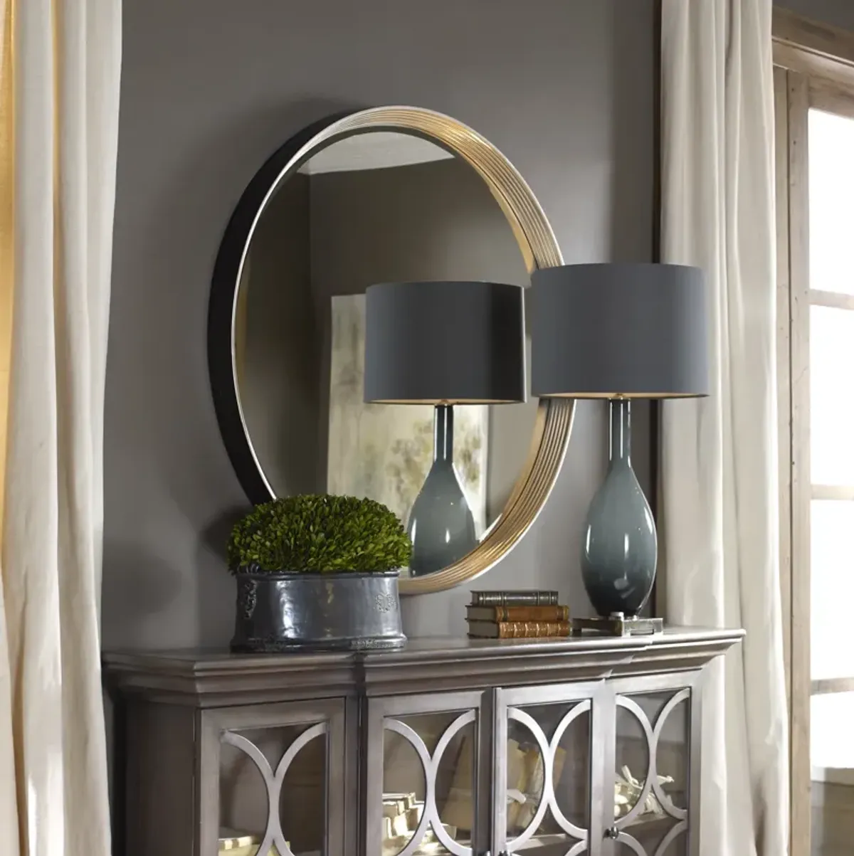 Serenza Round Mirror